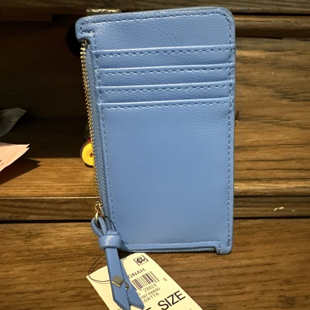 Inc Blue Ramonah Regartta Card Wallet $30 NWT New